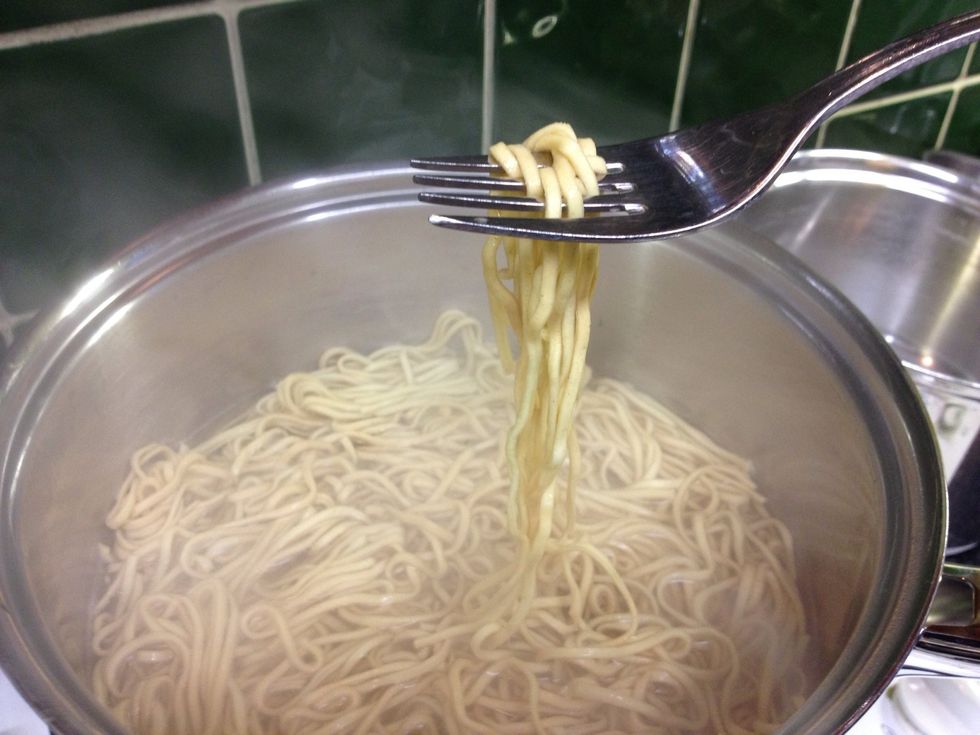 Keep an eye on the noodles, follow the instructions. These were done in about 10 minutes, do the taste test!