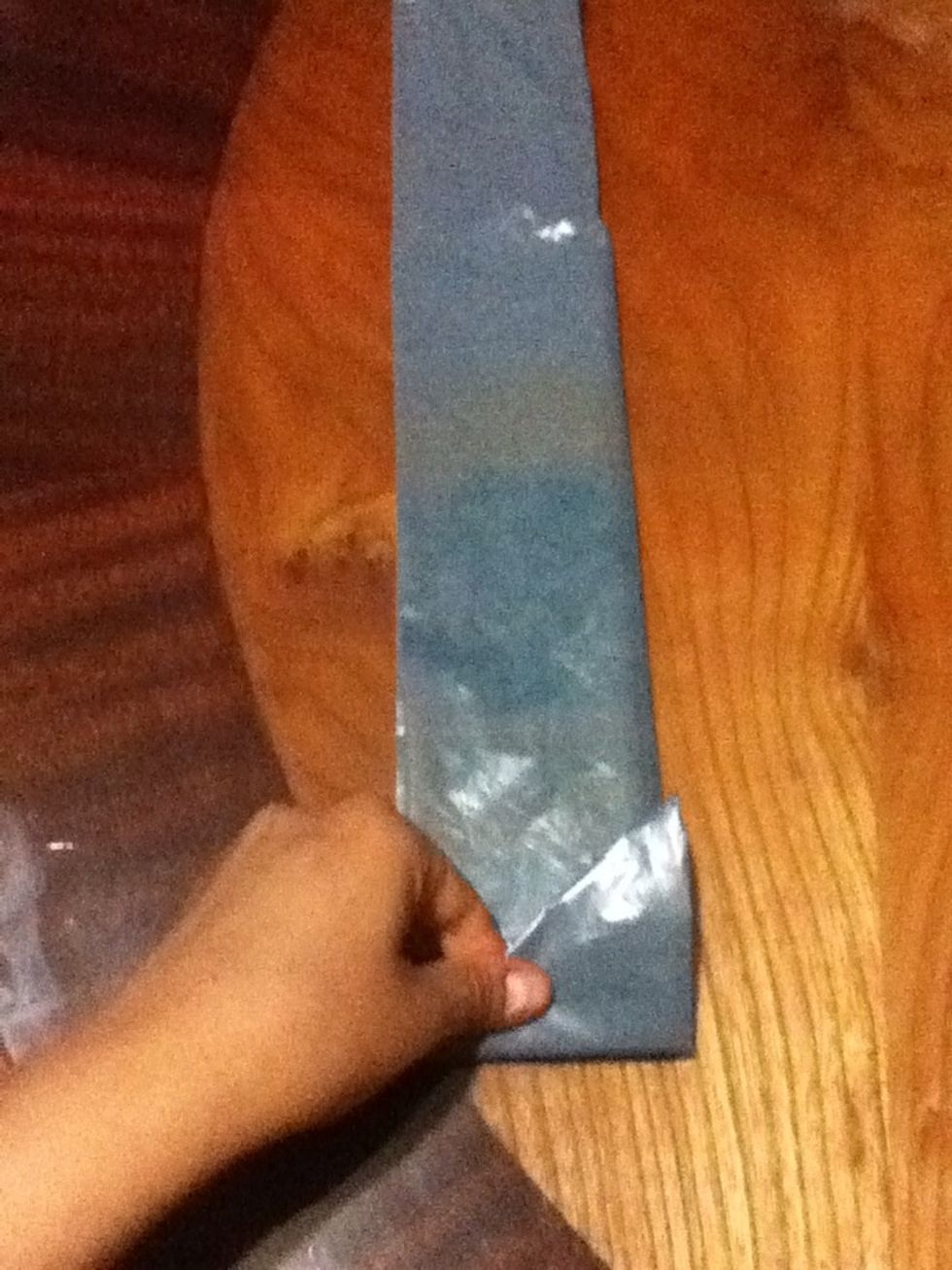 Keep bending the bag