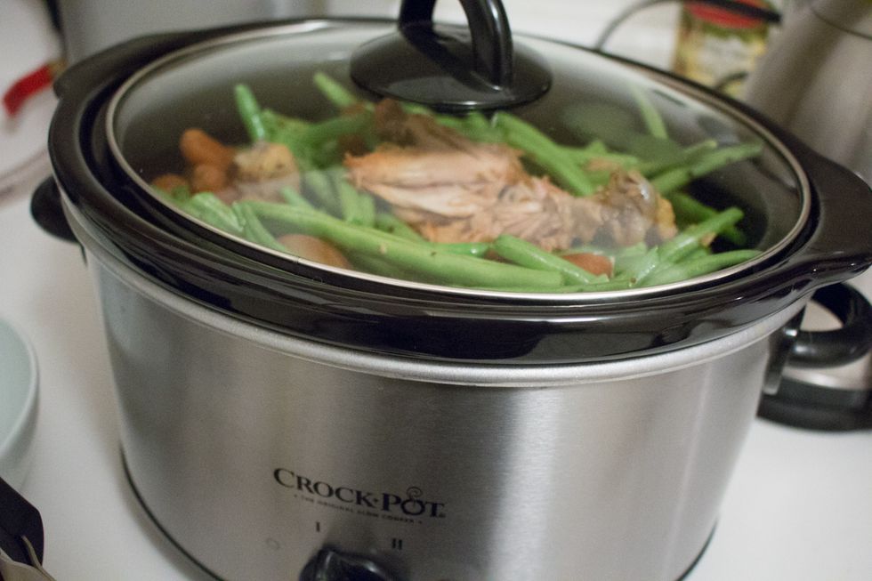 Keep cooking for another 30 minutes.