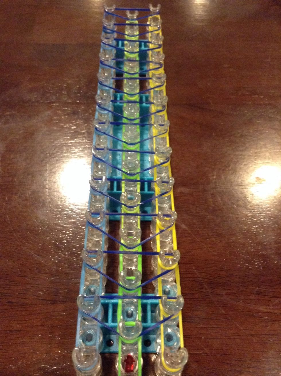 Keep doing that all the way up