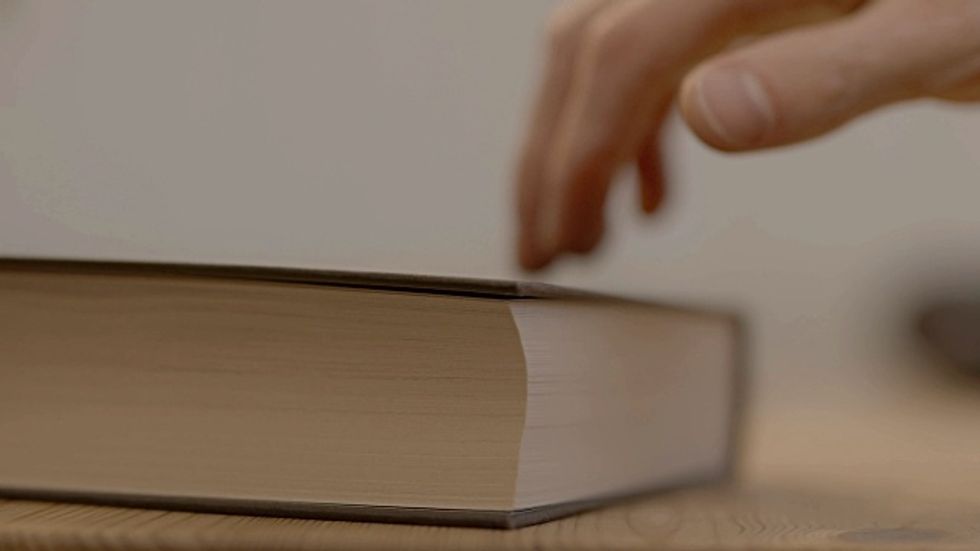 Keep doing that until you finish the book.