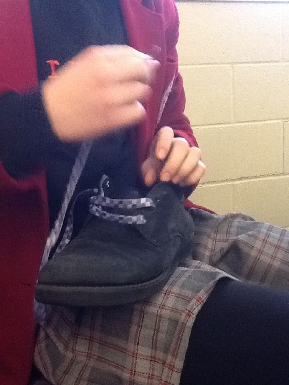 Keep doing the same thing until you get to the end