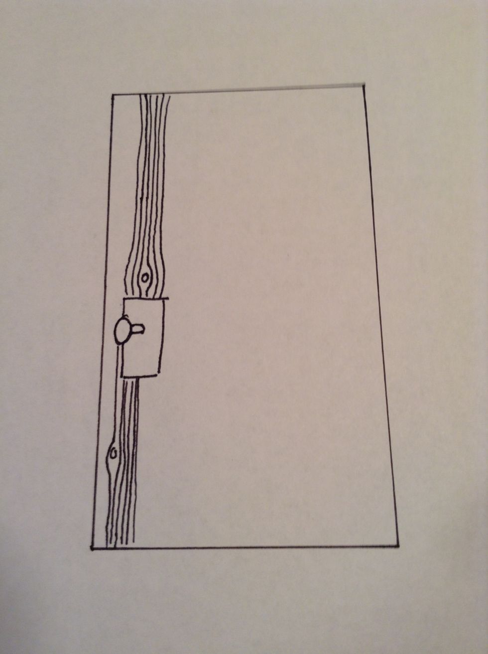 Keep drawing the lines down and add some more circles and lines other places