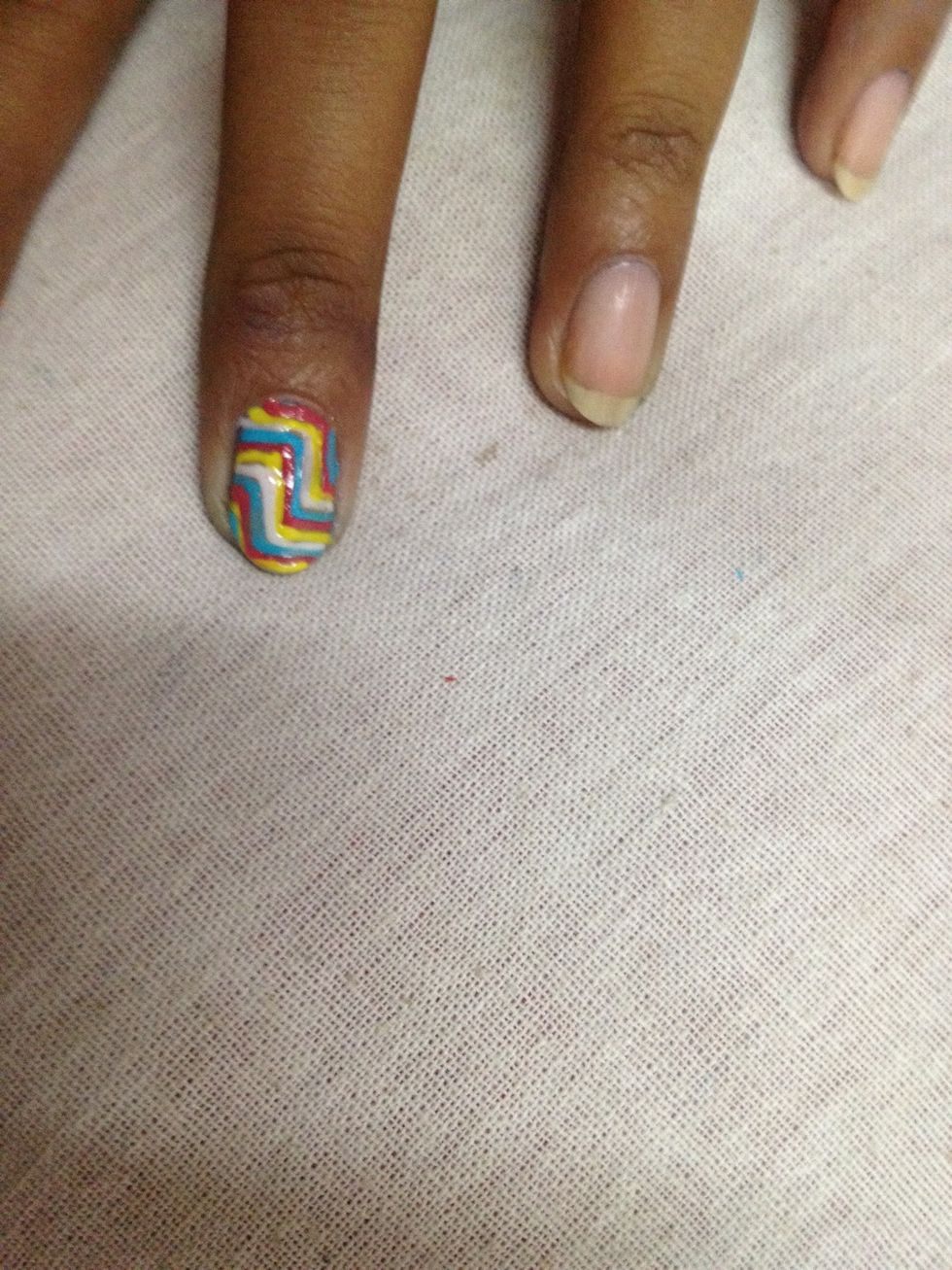 Keep drawing with different colours..