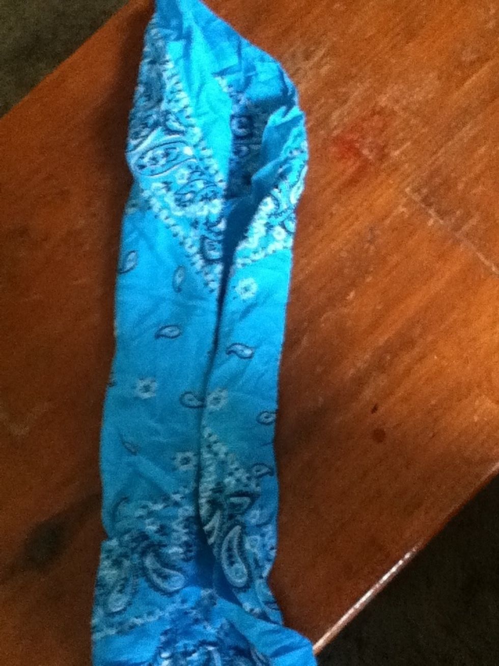 keep folding them until you reach the middle.