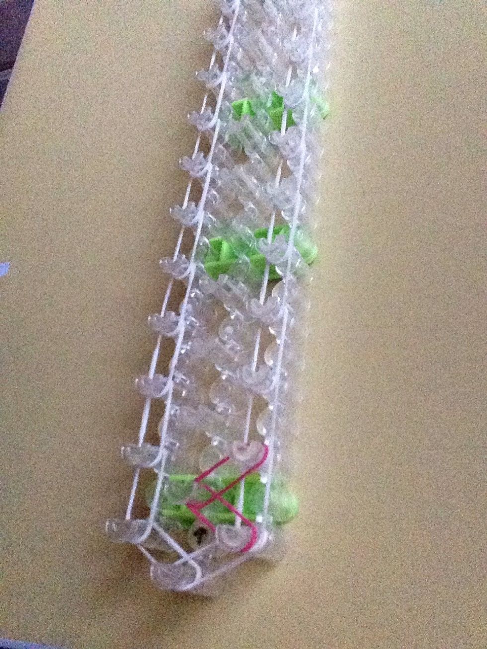 Keep going counter clockwise ( going towards the left in a circle )