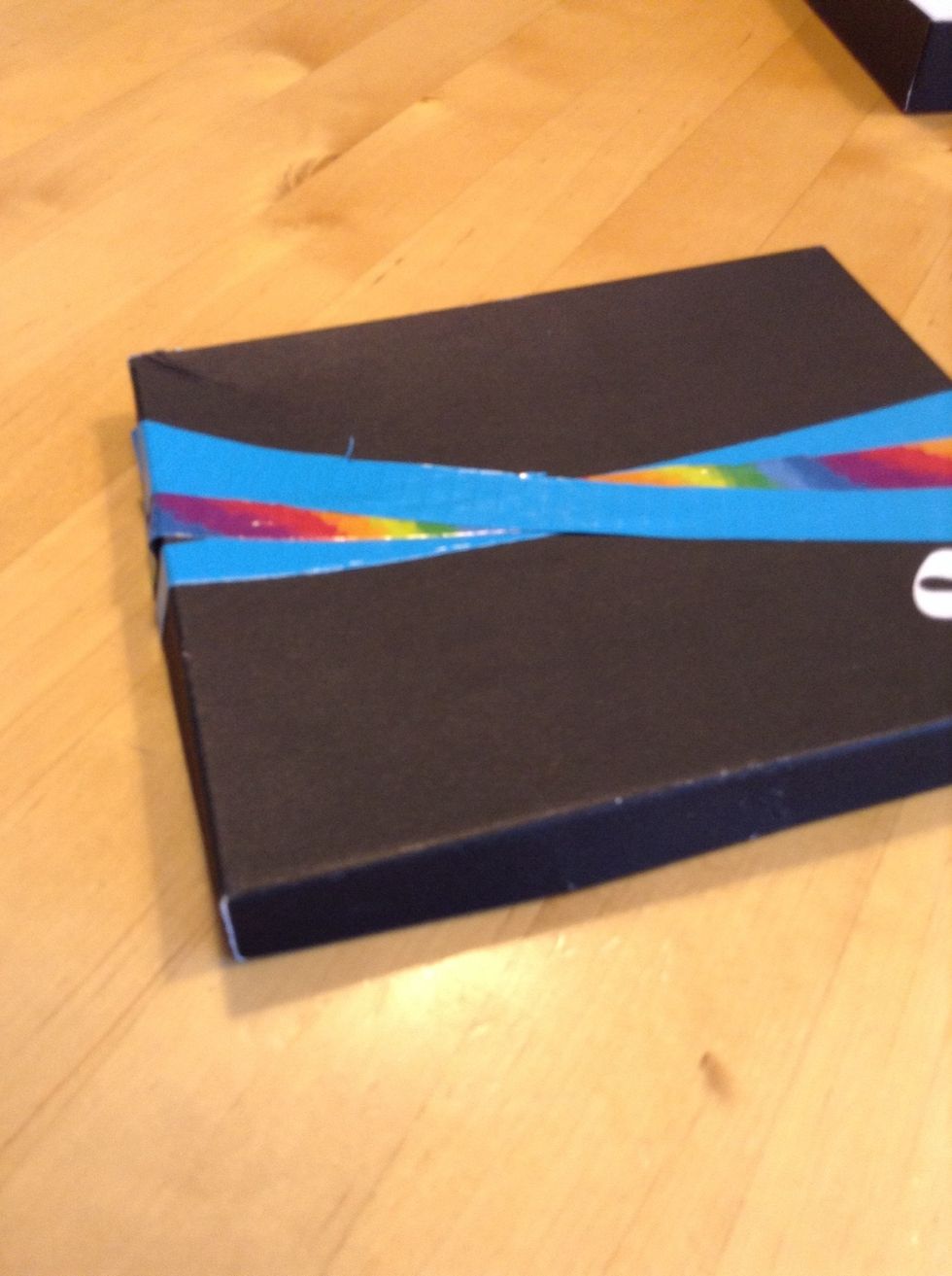 Keep going on a slight diagonal