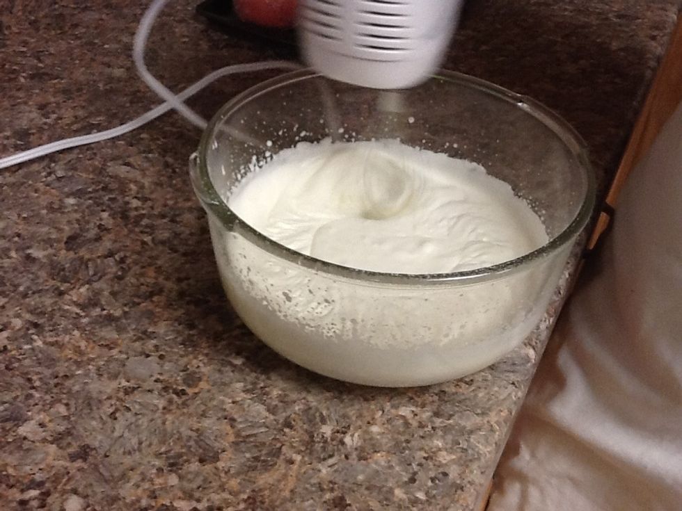 Keep mixing... Almost done.