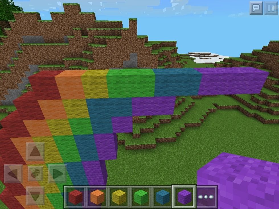 KEEP ON ADDING MORE FOR THE 2 COLOURS