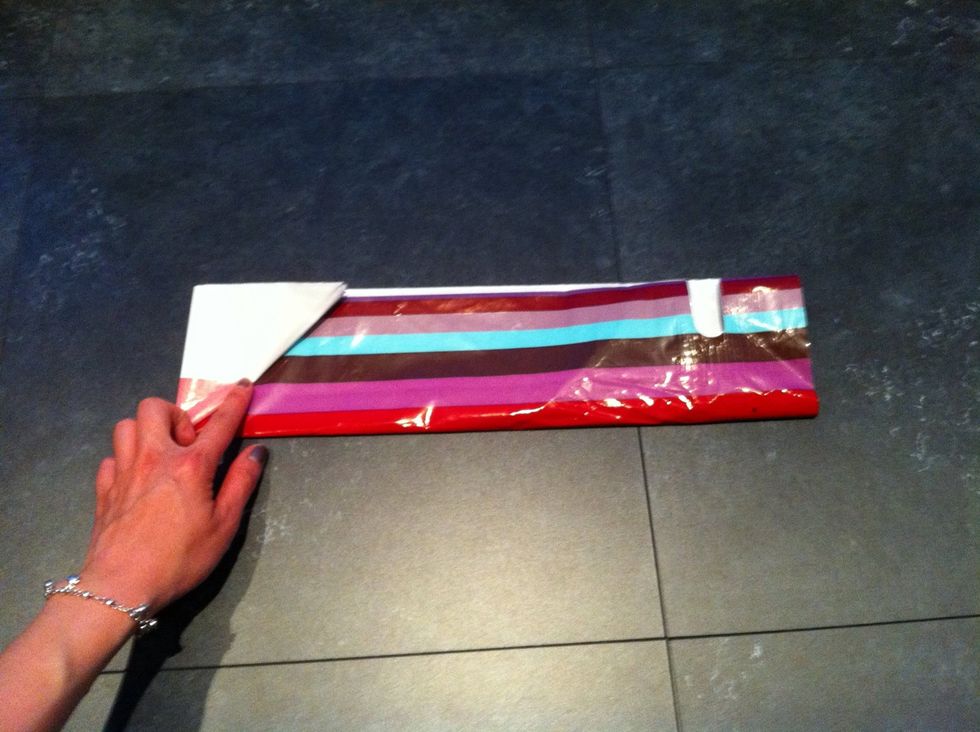 Keep on folding the triangles untill...