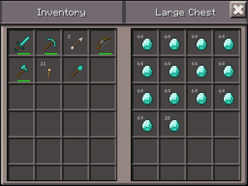 Keep on playing and you will get better at it and go mining for diamond.Go mining near sandy places that's where you get tons of ingots.