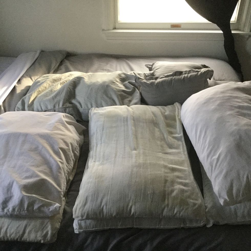 Keep pillow options around! Your best nights sleep can be determined by the pillow you're sleeping with.