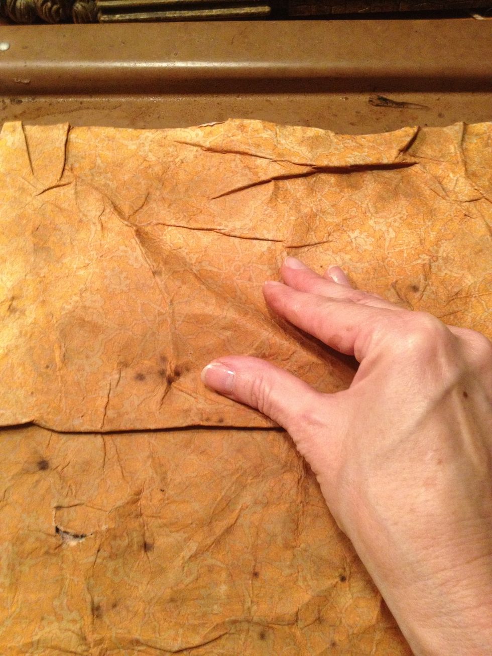 ...keep pinching and distressing.