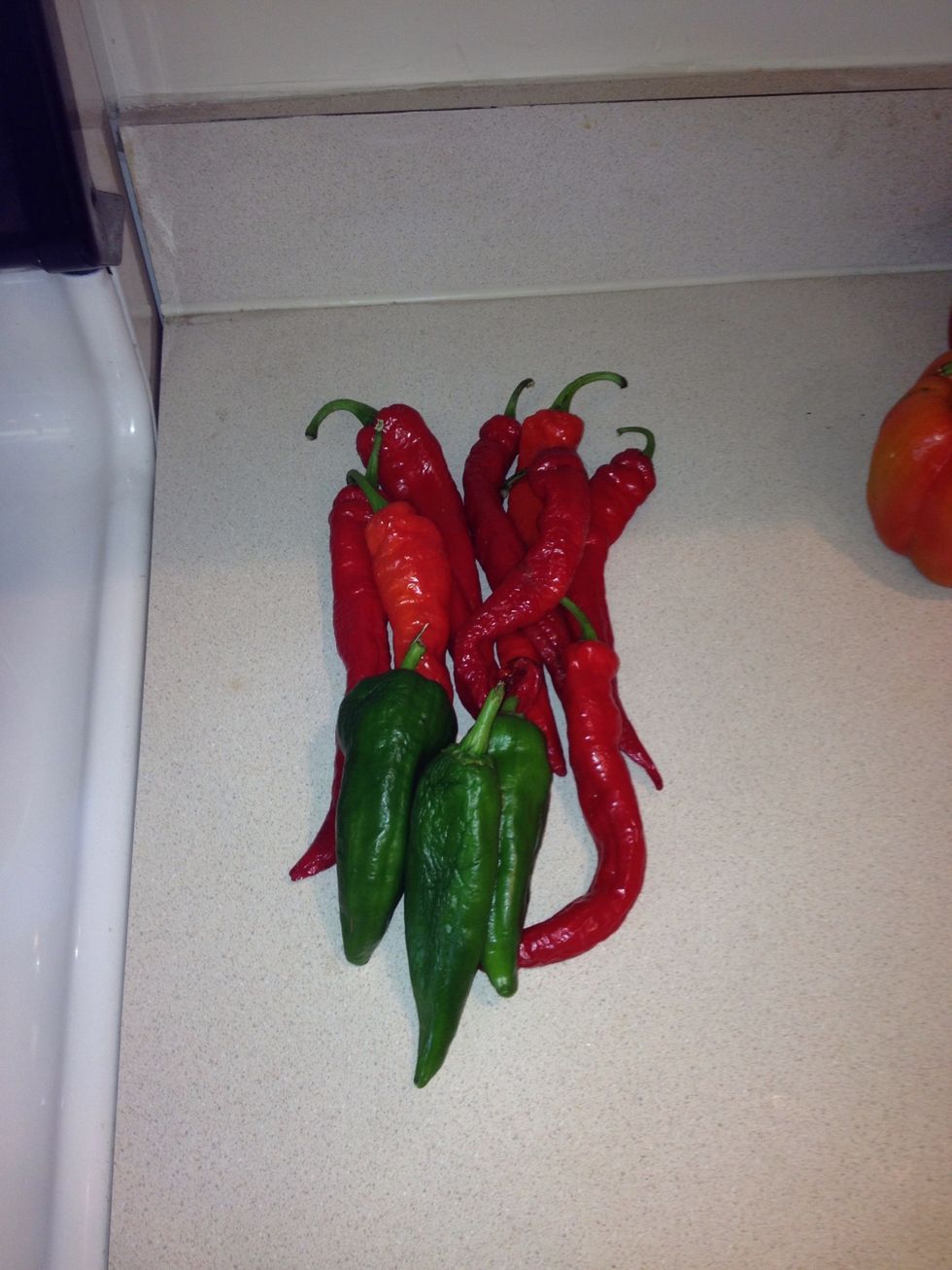 Keep spicy peppers separate until mixing