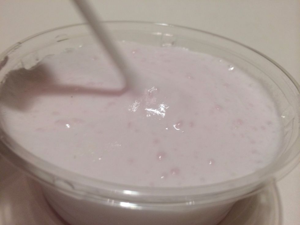 Keep stirring and as you stir it will start building foam