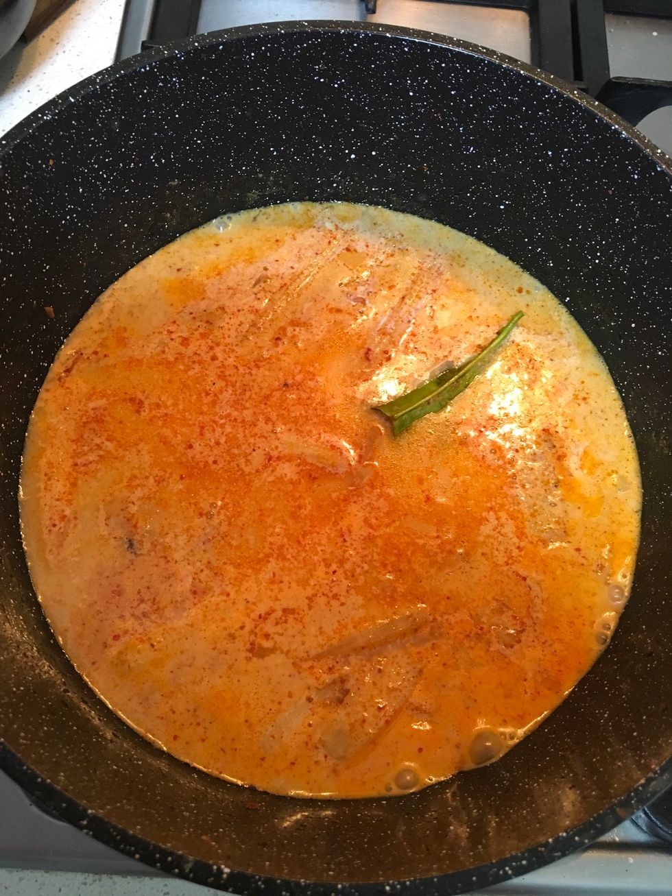 Keep stirring and let it simmer form about 10 to 15 minutes until the sauce boiling