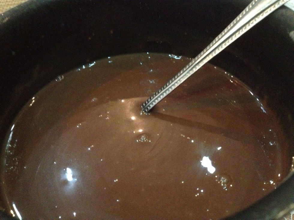 Keep stirring until everything is bleneded together well and you get a smooth mixture.