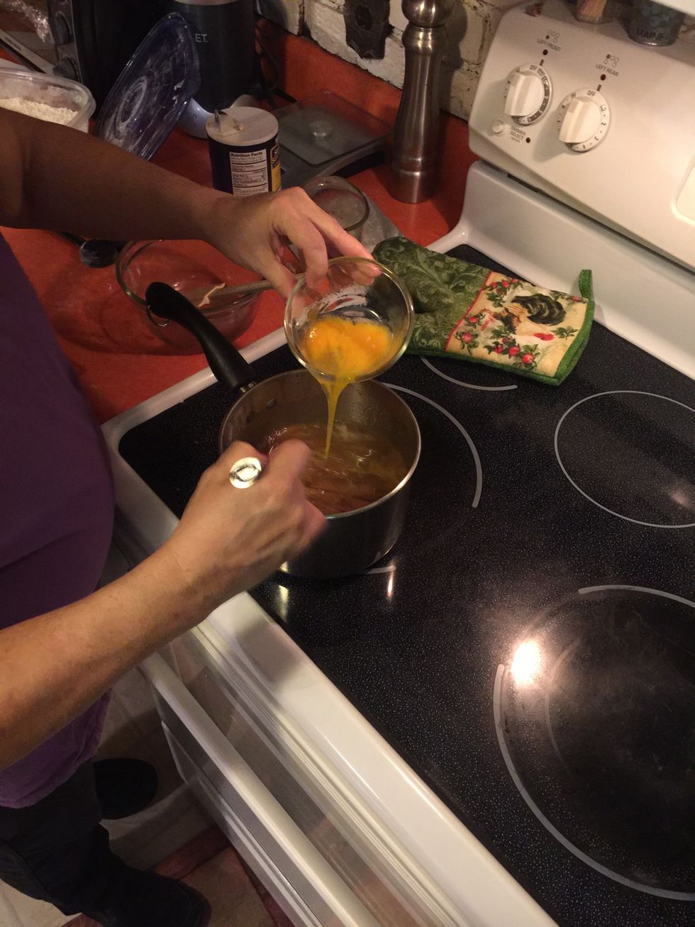 Keep whisking until smooth