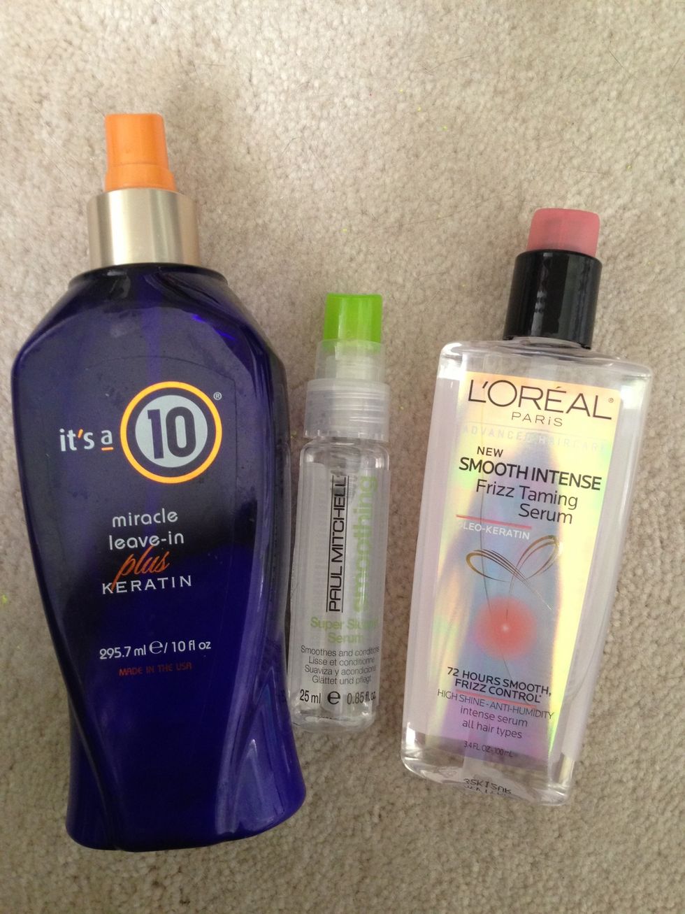 KEEP YOUR HAIR HEALTHY! I have really wavy and thick ish hair with lots of poof and frizz, so these definitely help that, and my split ends!