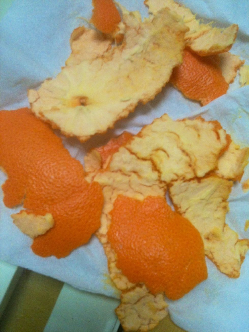 Keep your tangerine peels! Don't throw them away! They are useful in many ways.