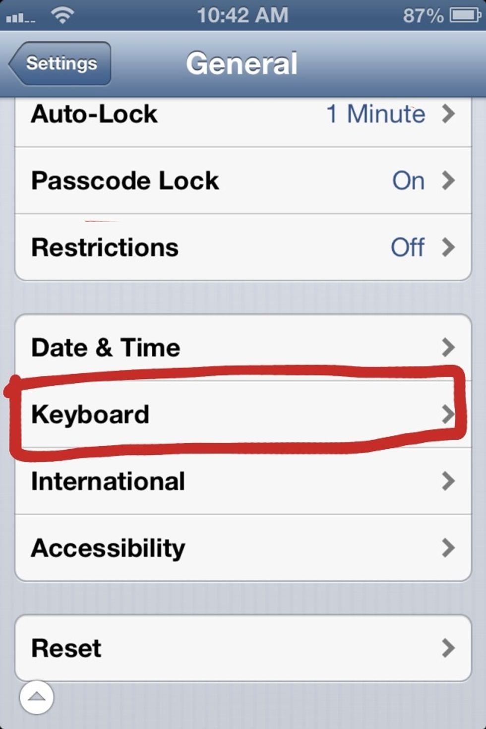 Keyboard