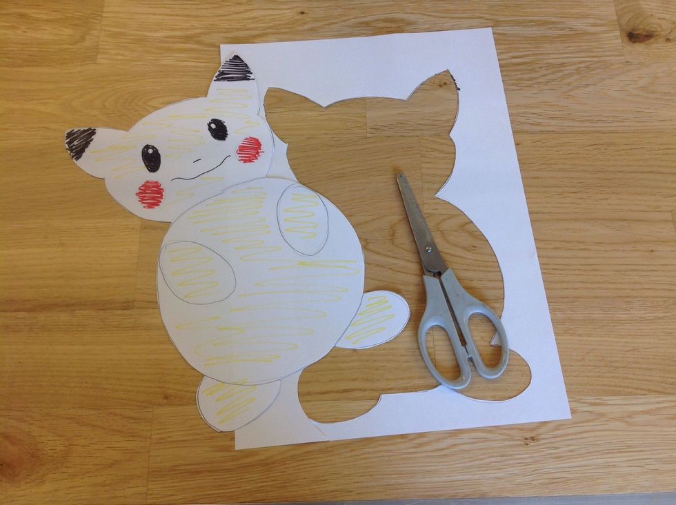 Klipp ut med PAPPERSSAX.