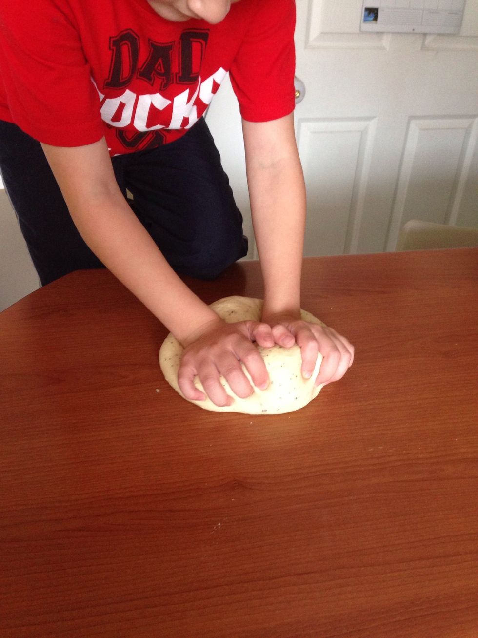 Knead for 5 minutes