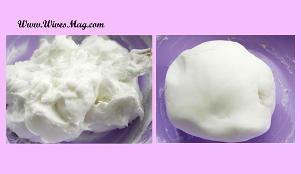 Knead it continually till it\u2019s no more sticky to your hands.You can save this dough for future use in a plastic bag. Keep this dough overnight and start working the very next day.