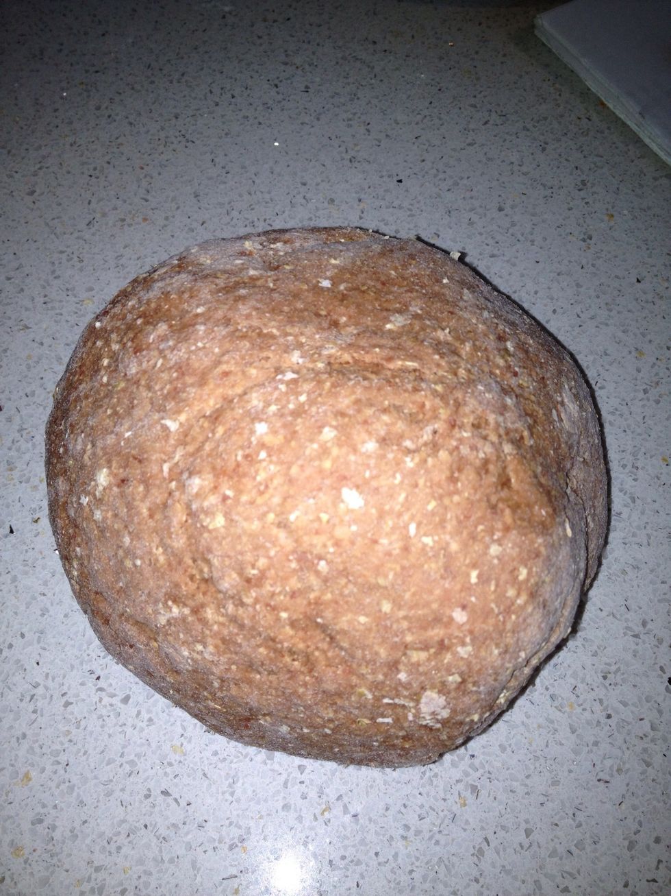 Knead until firm and 'silken' in texture.