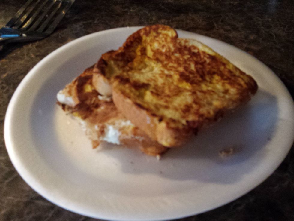 Know enjoy your really crisp French toast.