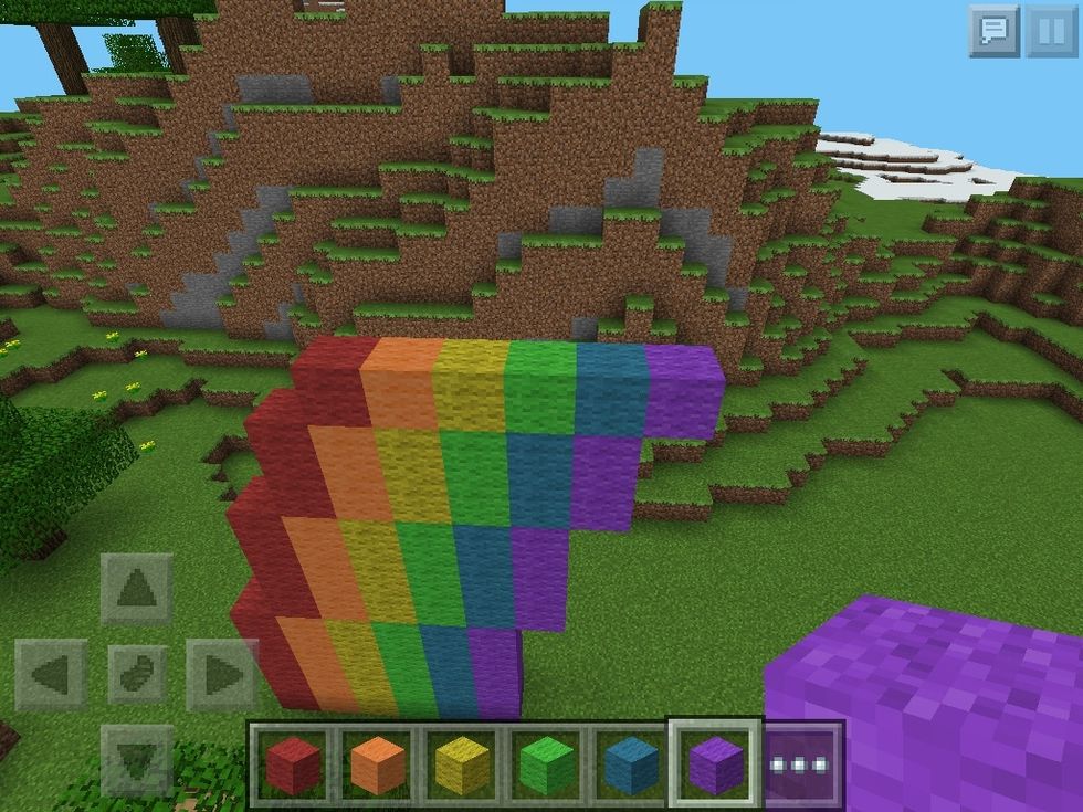 KNOW JUST START PLACING 1 BLOCK FOR THAT ROW