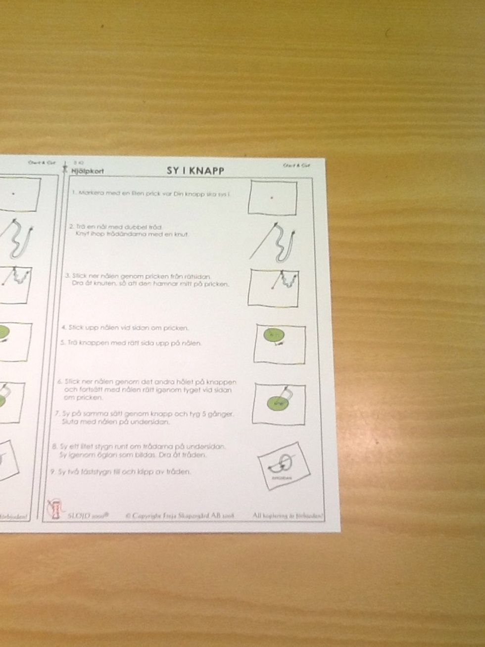Kolla instruktionen