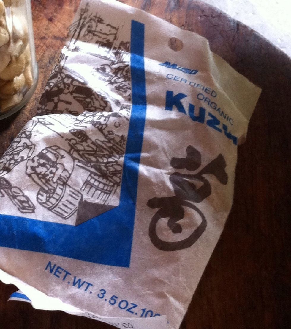 Kuzu (or kudzu) is an amazing product. It is made from the starch of a root and has been used by eastern cultures for centuries. It has great thickening qualities and it's easy to use.