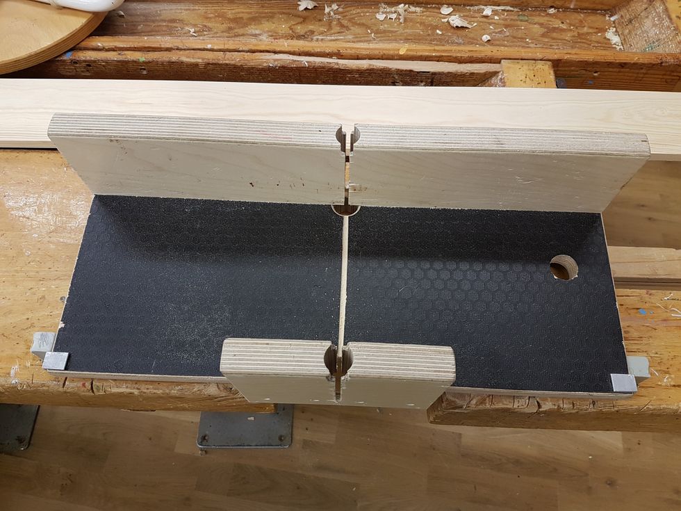 L\u00e4gg i din br\u00e4da, din markering ska vara vid s\u00e5gstrecket.