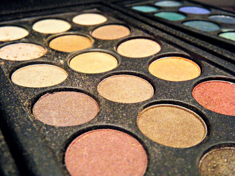 Ladies. don't be afraid to put on some make up; but don't over do it!