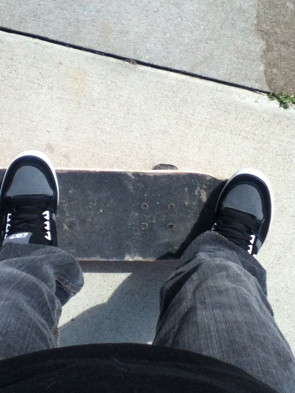 Land with your feet in your normal comfortable position. And you've done it!