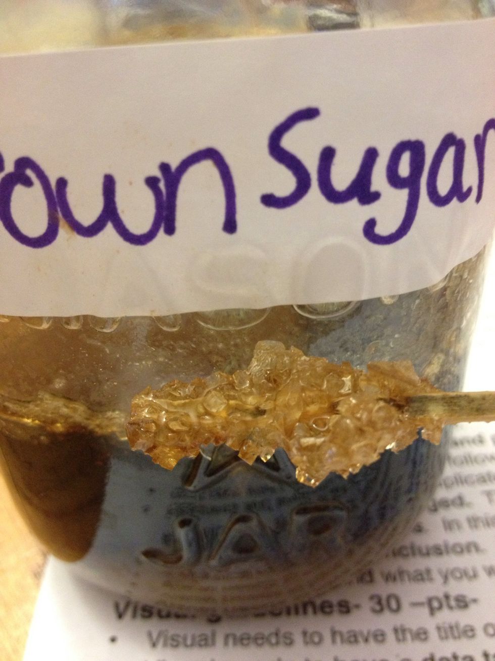 Large defined crystals