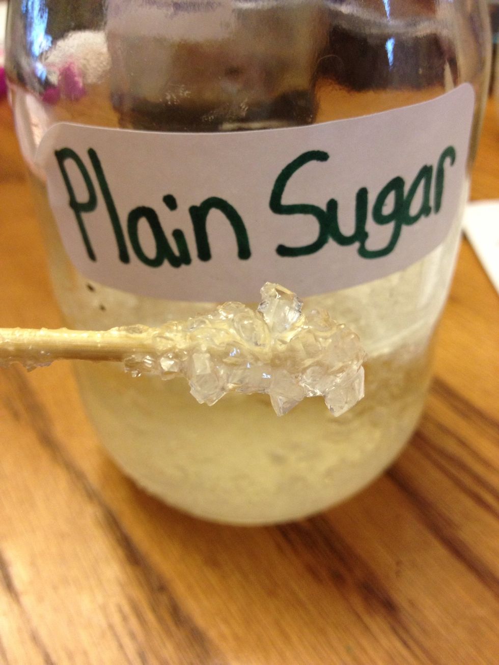 Large defined crystals