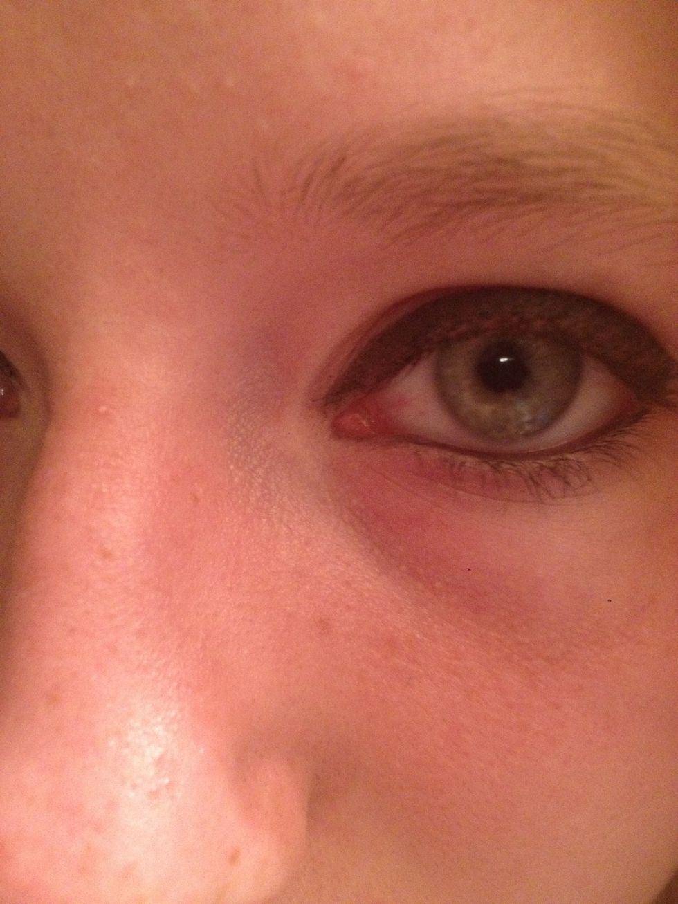 Lash line on top and bottom