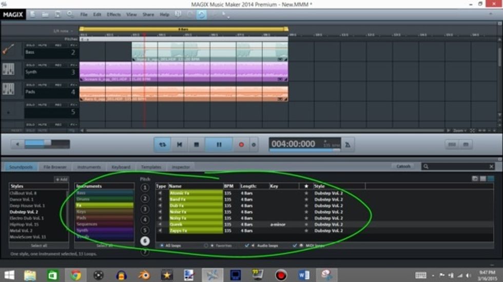 Lastly, add some Fx's to give the song more spice to it.