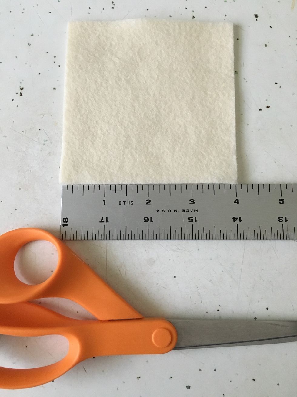 Lastly, cut your felt into 4 x 4 squares. Glue to bottom side of coasters. This will prevent scratching any surfaces. Let dry completely. And you're done! Great gift idea for any occasion!