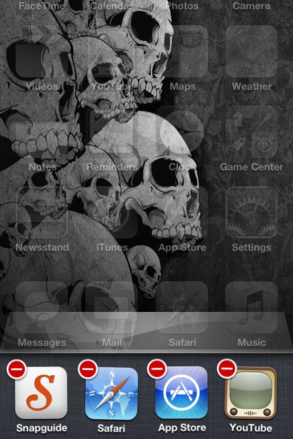 Lastly, double-tap the home button and hold one of the apps for a few seconds and the little red minuses should pop up. Click on them. Now your apple device should be performing faster.