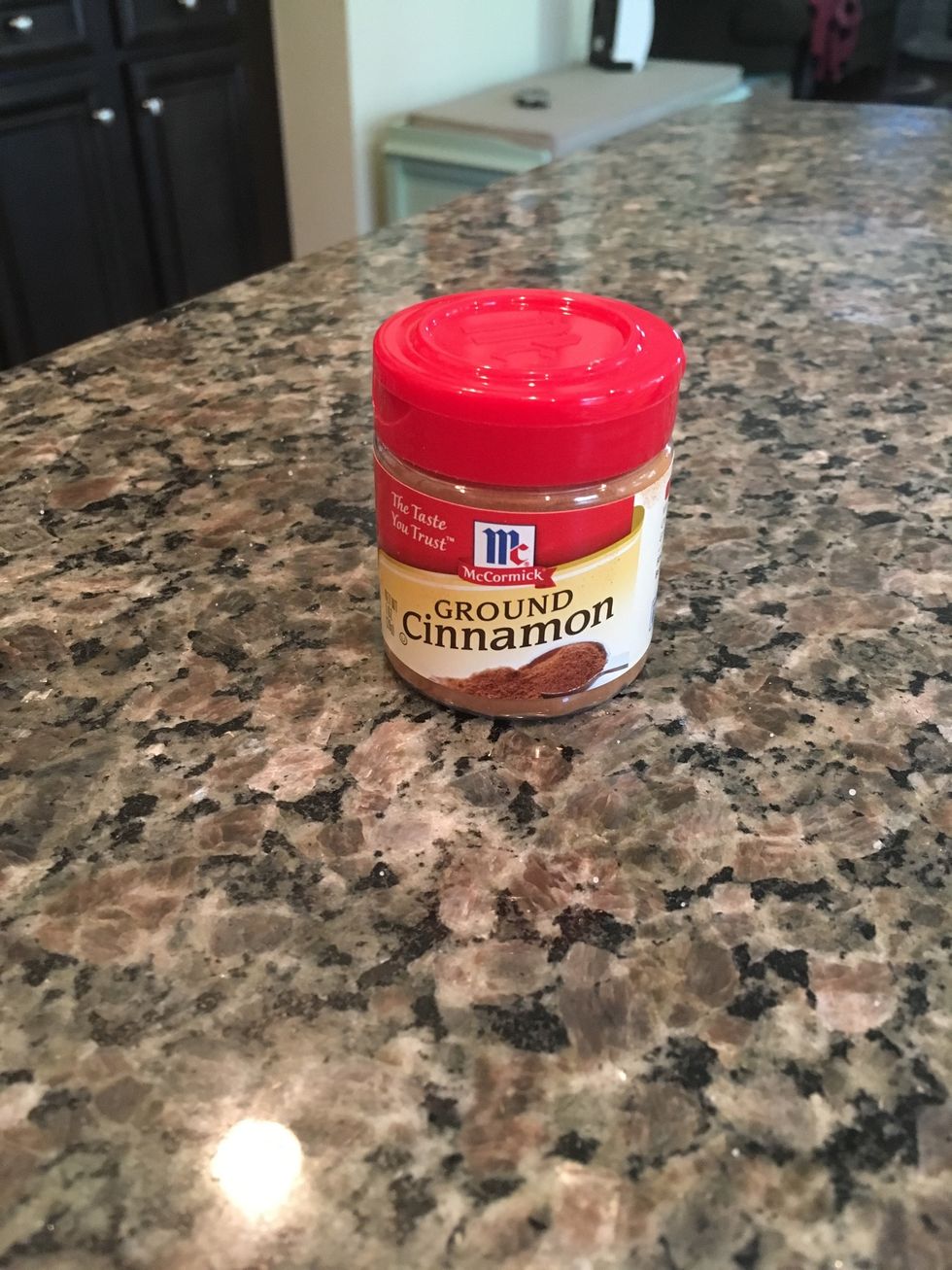 Lastly, measure out 1 teaspoon of ground cinnamon.