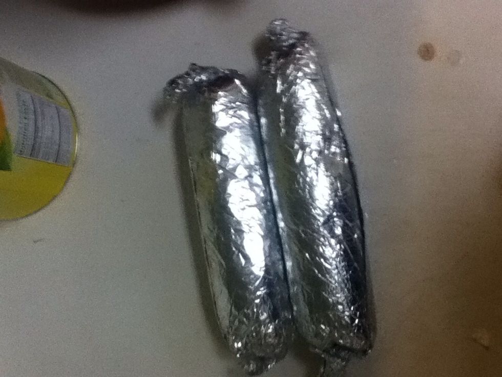 Later I decided to make it into two tubes because it was too big to fit into any of my pods