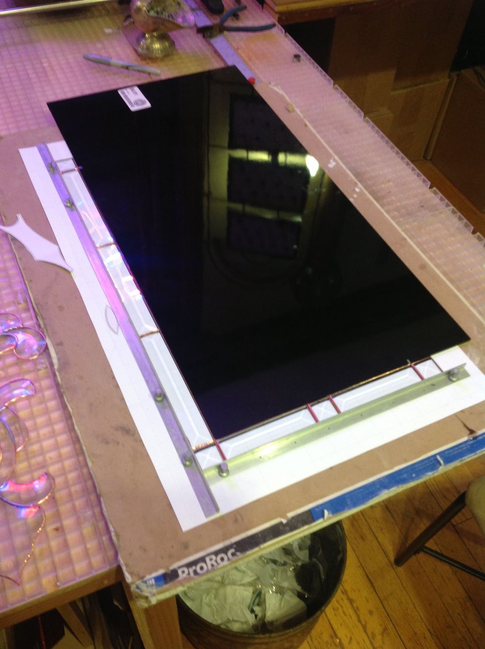 How to make a beveled stained glass panel the easy way B+C Guides