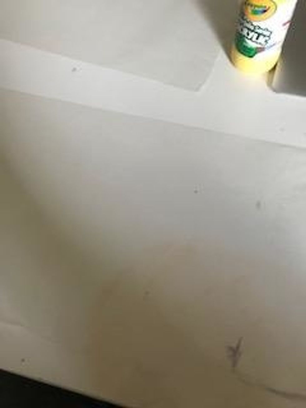 lay out 1 piece of wax paper