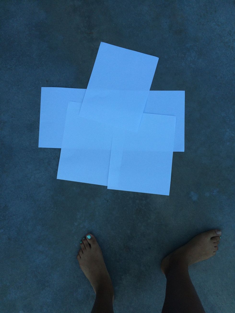 Lay out a place to work
