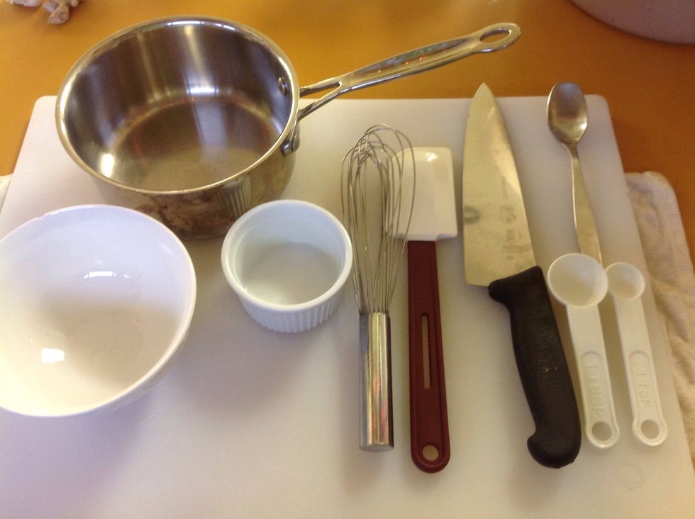 Lay out all supplies before starting the cooking process, the teriyaki sauce cooks very fast!