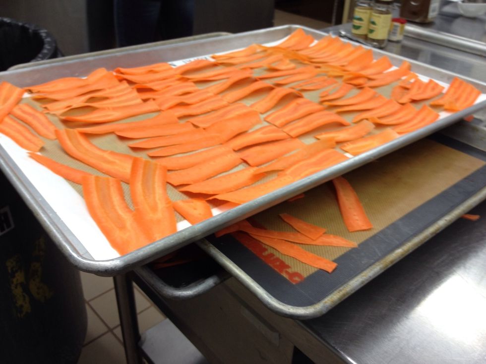 Lay out on sheet pans lined with Silpats or parchment paper.