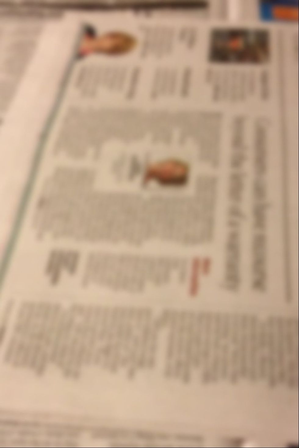 Lay out some newspaper!